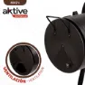 Aktive Kolgrill 106x61x106 Cm unisex, Black, One Size