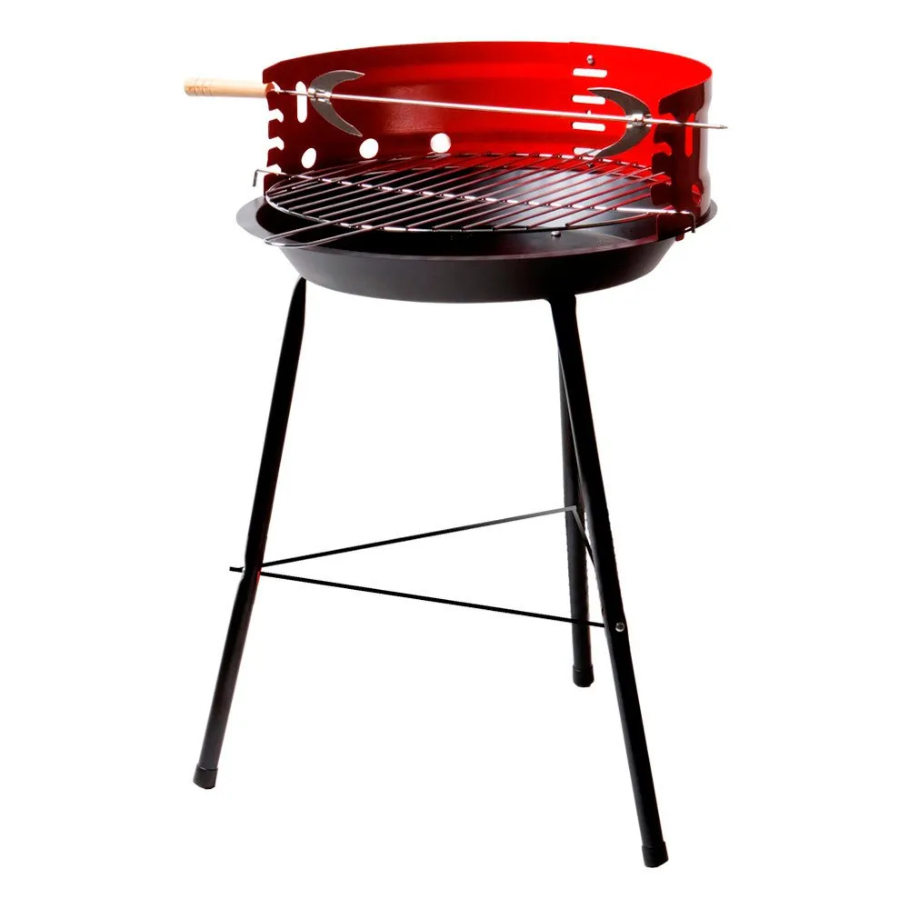 Aktive Kolgrill 42 Cm, Black / red, One Size