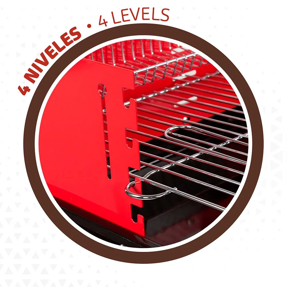 Aktive Kolgrill 66x44x85 Cm unisex, Black, One Size