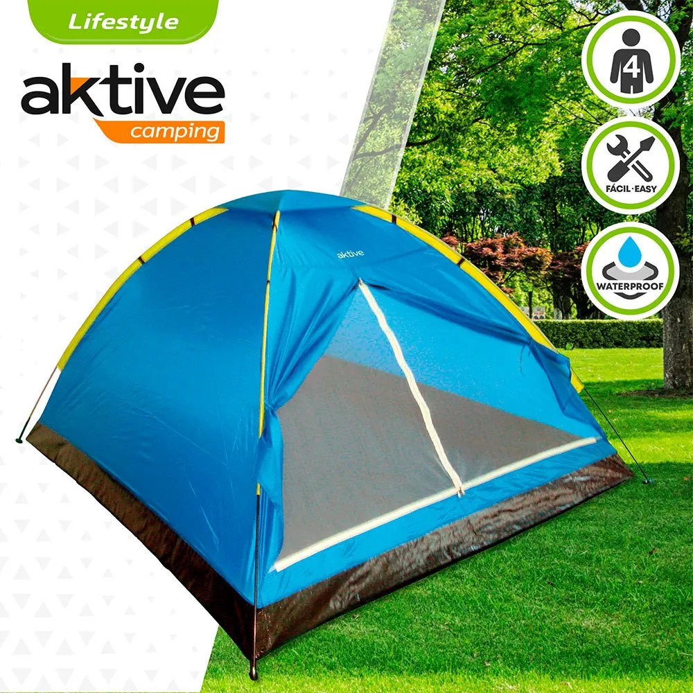 Aktive Kupoltält Refurbished unisex, Blue, 4 Platser