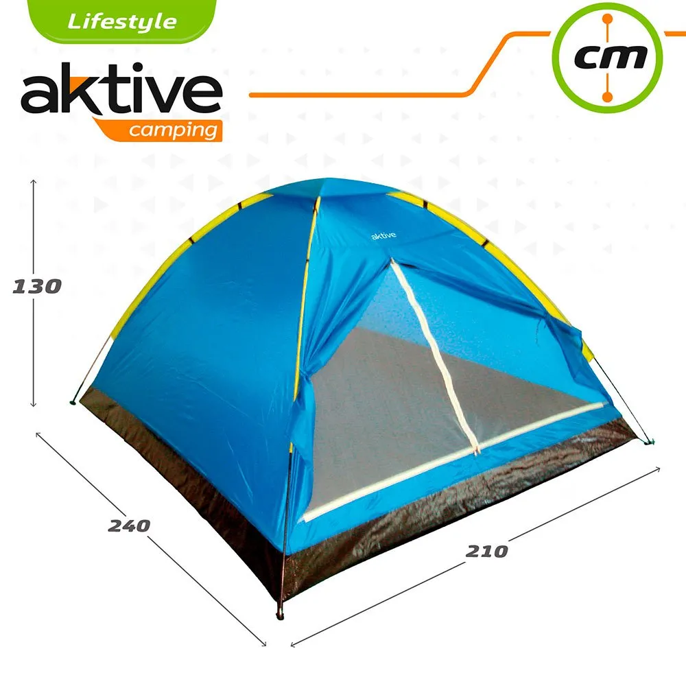Aktive Kupoltält Refurbished unisex, Blue, 4 Platser