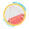 Aktive Låg Fällbar Strandstol I Aluminium unisex, Coral, One Size
