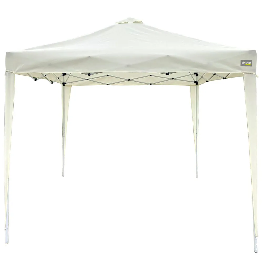 Aktive Max Air Hopfällbart Partytält Med Skorstensventilation unisex, Beige, One Size Aktive Max Air Hopfällbart Partytält Med Skorstensventilation unisex, Beige, One Size