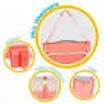 Aktive Multifunktionell Hopfällbar Strandstol Med Kudde unisex, Coral, One Size