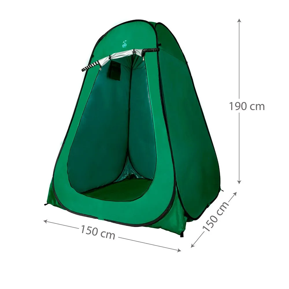 Aktive Omklädningstält Med Golv Refurbished unisex, Green, 150 x 150 x 190cm