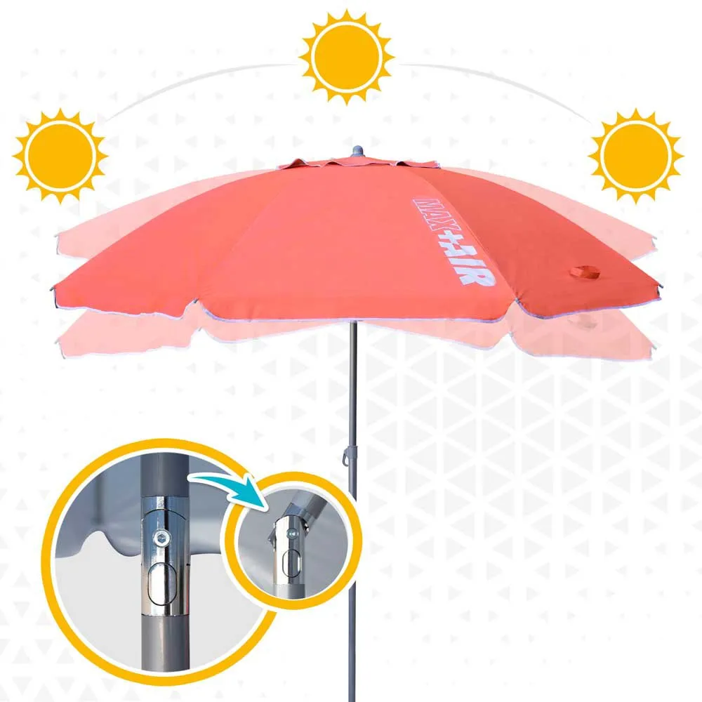 Aktive Paraply D220 Uv50 unisex, Coral, One Size