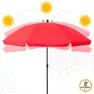 Aktive Paraply Med Uv-skydd 240 Cm unisex
