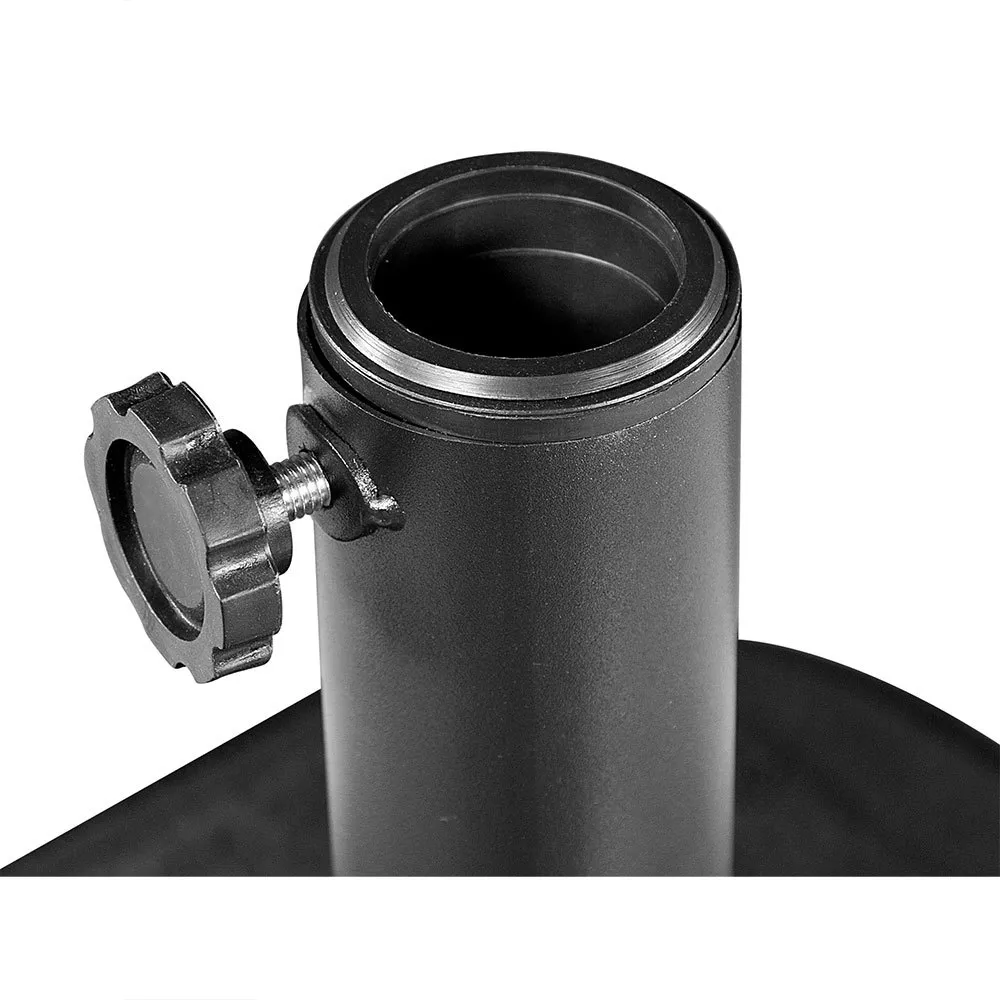 Aktive Parasollfot 38-48mm unisex, Black, One Size
