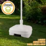 Aktive -parasollfot 48kg 56x56x40 Cm unisex, White, One Size