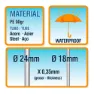 Aktive Polyester Hopfällbart Tält 300x600x260 Cm unisex, White, One Size
