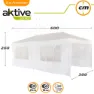 Aktive Polyester Hopfällbart Tält 300x600x260 Cm unisex, White, One Size