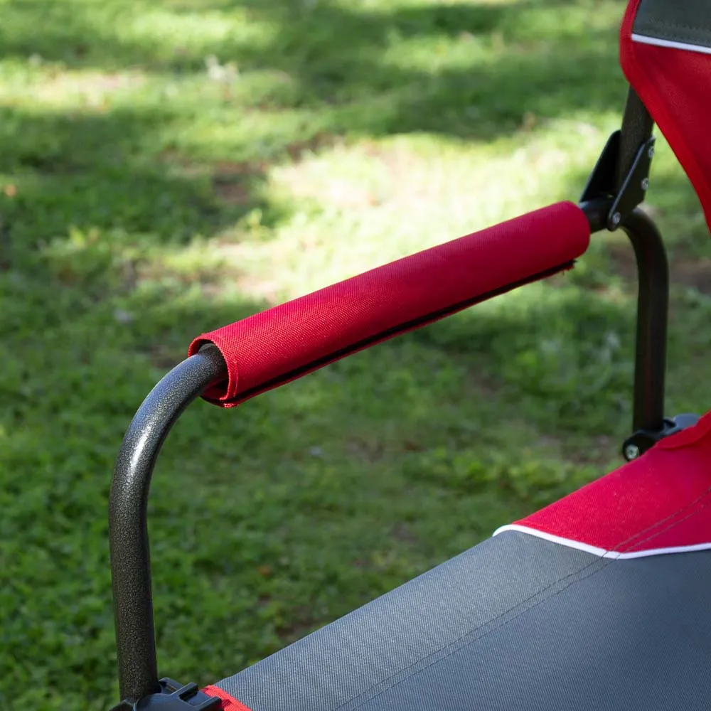 Aktive Regissörsstol 57x49x92 Cm unisex, Grey / red, One Size