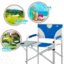 Aktive Regissörsstol Xl unisex, Blue / white, 60 x 57 x 103cm