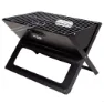 Aktive Rektangulär Bärbar Hopfällbar Grill Refurbished unisex, Black, 45 x 30cm