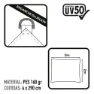 Aktive Rektangulär Solskärm Med Uv50-skydd 200x300 Cm unisex, White, One Size