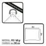 Aktive Rektangulär Solskydd 200x300 Cm unisex, White, One Size