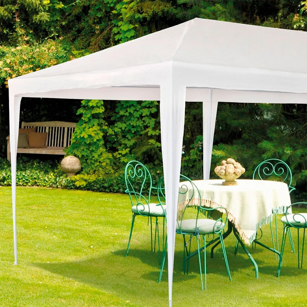 Aktive Rektangulärt Lusthus I Plast 300x600x255 Cm unisex, White, One Size