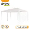 Aktive Rektangulärt Lusthus I Plast 300x600x255 Cm unisex, White, One Size
