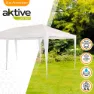 Aktive Rektangulärt Lusthus I Plast 300x600x255 Cm unisex, White, One Size
