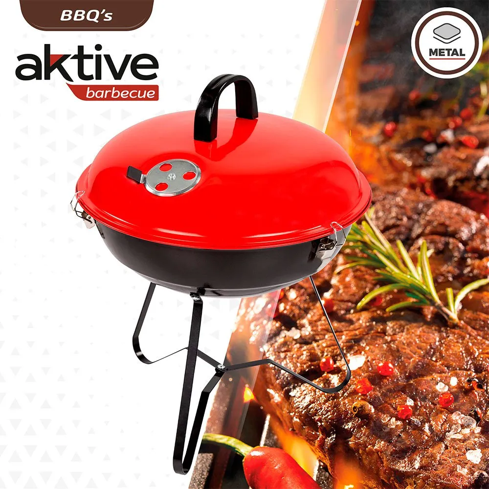 Aktive Rund Kolgrill 36 Cm unisex, Black, One Size Aktive Rund Kolgrill 36 Cm unisex, Black, One Size