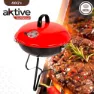 Aktive Rund Kolgrill 36 Cm unisex, Black, One Size