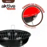 Aktive Rund Kolgrill 36 Cm unisex, Black, One Size