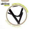 Aktive Runt Bord 60x70 Cm unisex, Brown, One Size