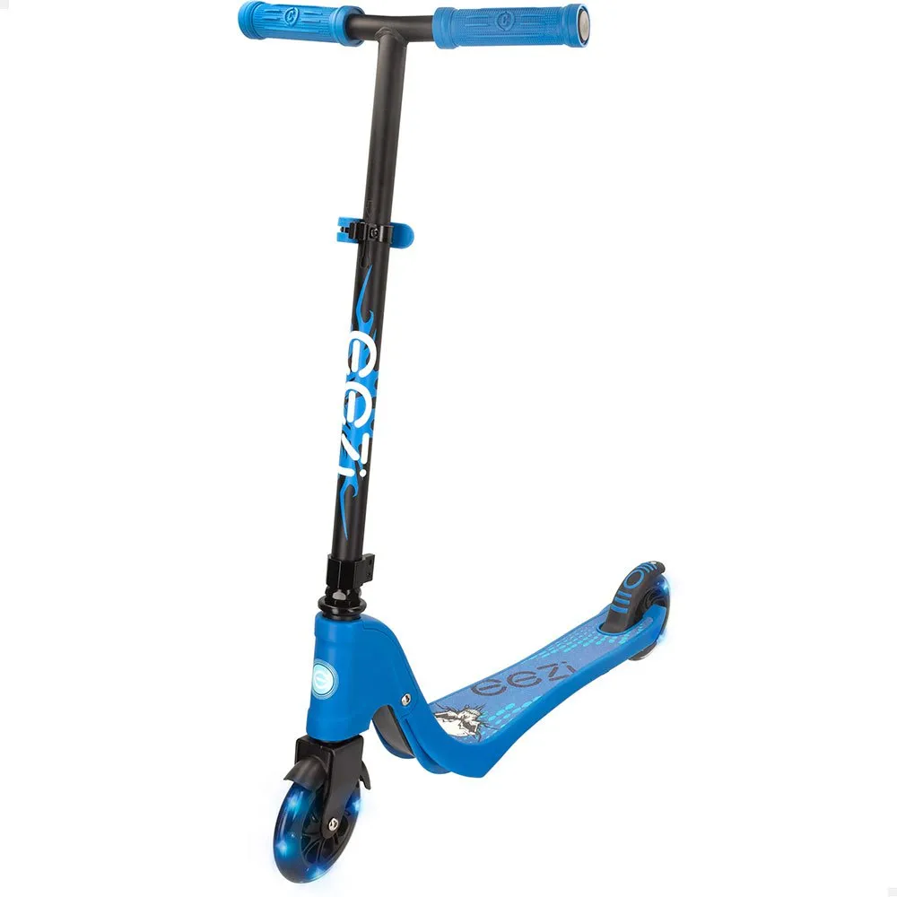 Aktive Scooter Med Ljus, Blue, One Size