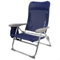 Aktive Slim Aluminium Multipositions Hopfällbar Stol 61x60x89 Cm unisex Aktive Slim Aluminium Multipositions Hopfällbar Stol 61x60x89 Cm unisex
