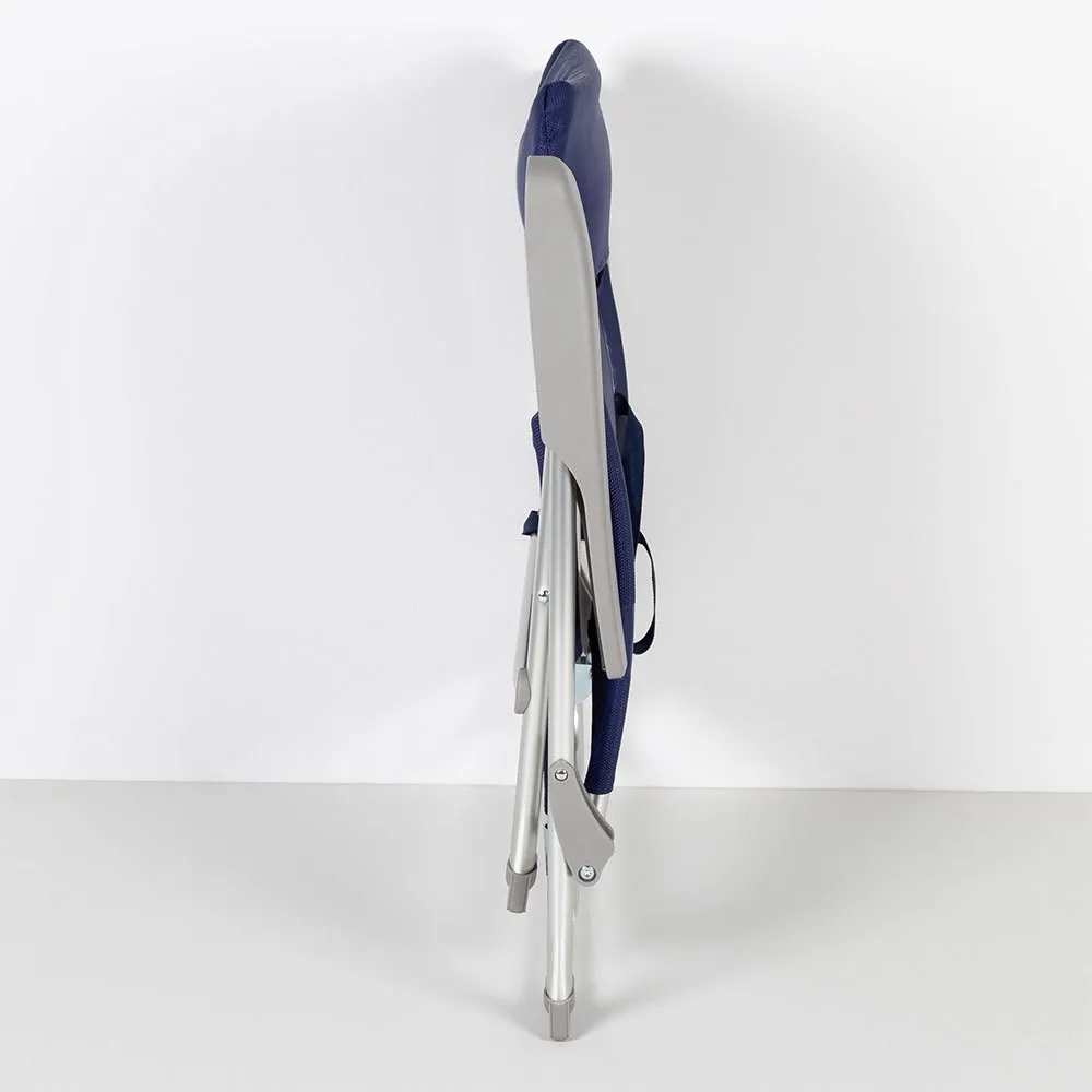 Aktive Slim Aluminium Multipositions Hopfällbar Stol 61x60x89 Cm unisex