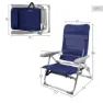 Aktive Slim Aluminium Multipositions Hopfällbar Stol 61x60x89 Cm unisex