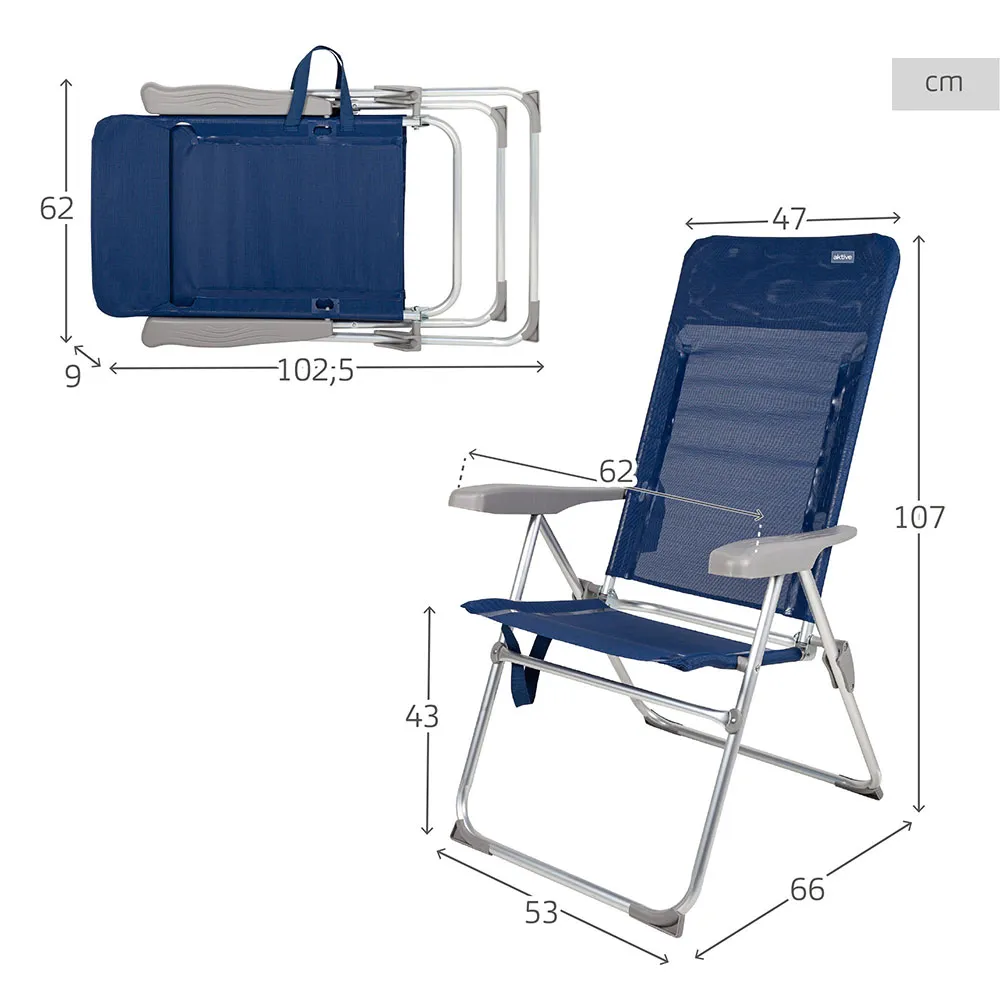 Aktive Smal Fällstol unisex