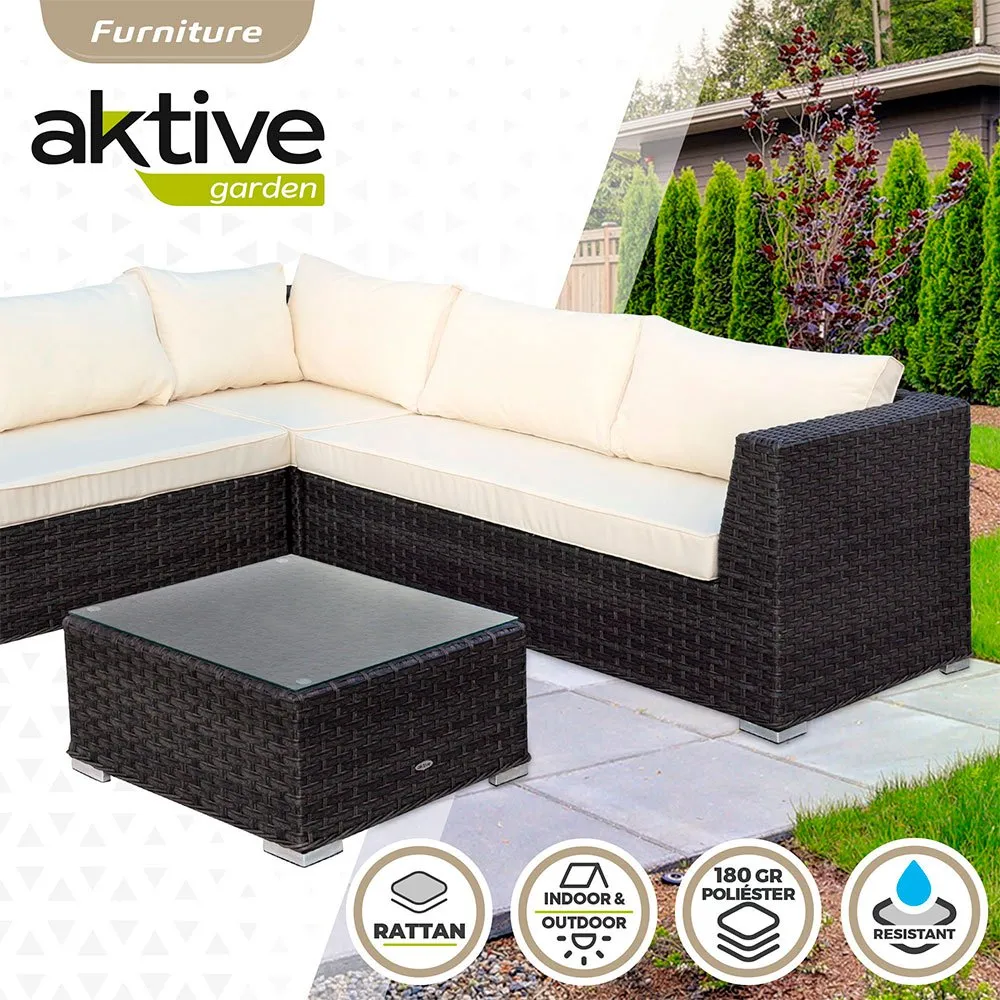 Aktive Soffa Med Bord unisex, White / black, One Size Aktive Soffa Med Bord unisex, White / black, One Size