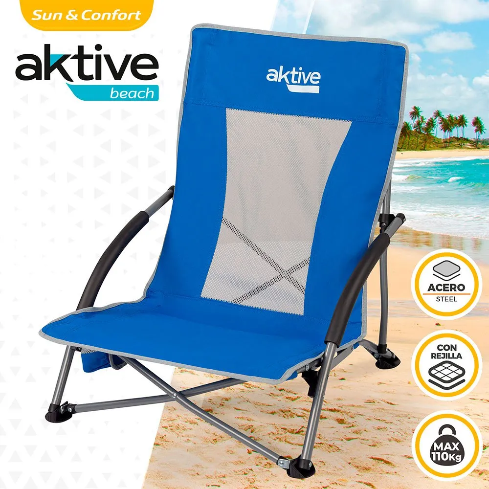 Aktive Stol 54.5x63x65.5 Cm unisex, Blue, One Size