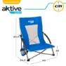 Aktive Stol 54.5x63x65.5 Cm unisex, Blue, One Size