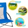 Aktive Stol 54.5x63x65.5 Cm unisex, Blue, One Size