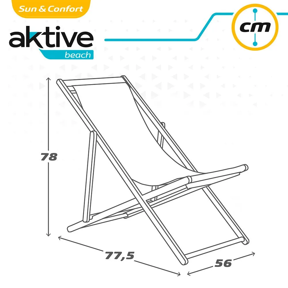 Aktive Stol 56x77.5x78 Cm unisex, Dark blue, One Size