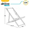 Aktive Stol 56x77.5x78 Cm unisex, Dark blue, One Size