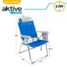 Aktive Stol 61x66x99 Cm unisex, Blue, One Size