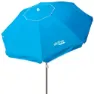 Aktive Strandparasoll Uv50-skydd 200 Cm unisex, Blue, One Size