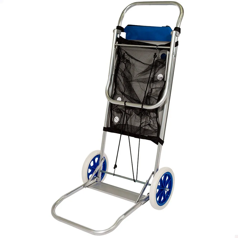Aktive Strandstolsvagn 52x37x105 Cm unisex, Blue / grey, One Size