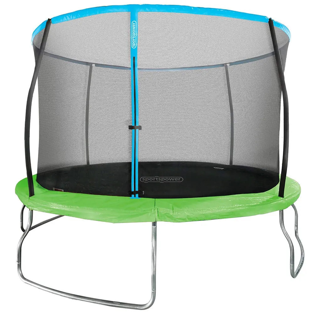 Aktive Studsmatta 366 Cm unisex, Blue / black / green, One Size
