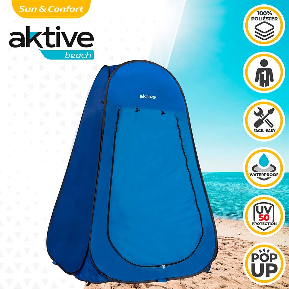 Aktive Tält-omklädningsrum-dusch Golvlös unisex, Blue, 120 x 120 x 190cm Aktive Tält-omklädningsrum-dusch Golvlös unisex, Blue, 120 x 120 x 190cm