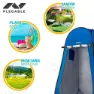 Aktive Tält-omklädningsrum-dusch Golvlös unisex, Blue, 120 x 120 x 190cm