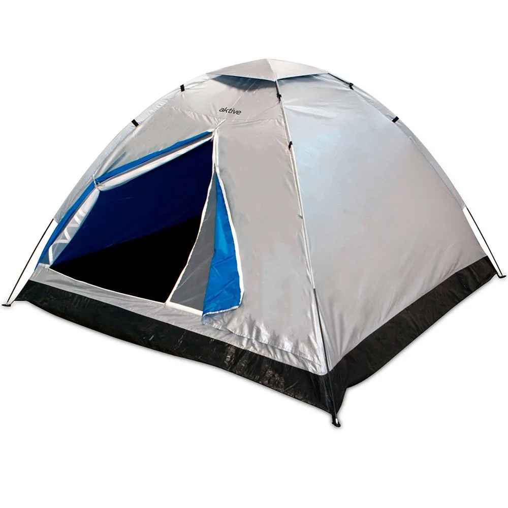 Aktive Tält unisex, Silver, 4 Platser