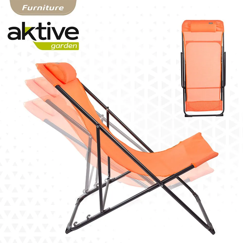 Aktive Textilstol 80x55x89 Cm unisex, Orange, One Size