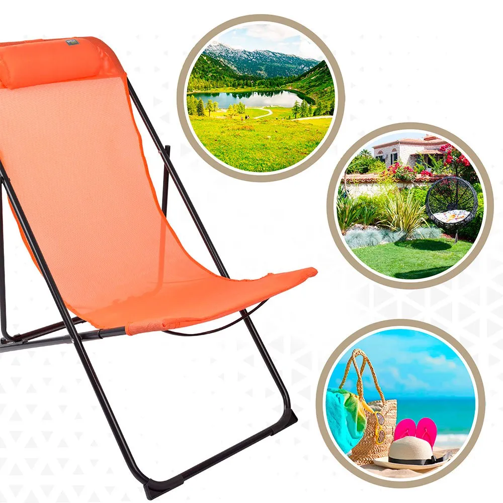 Aktive Textilstol 80x55x89 Cm unisex, Orange, One Size