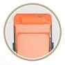 Aktive Textilstol 80x55x89 Cm unisex, Orange, One Size