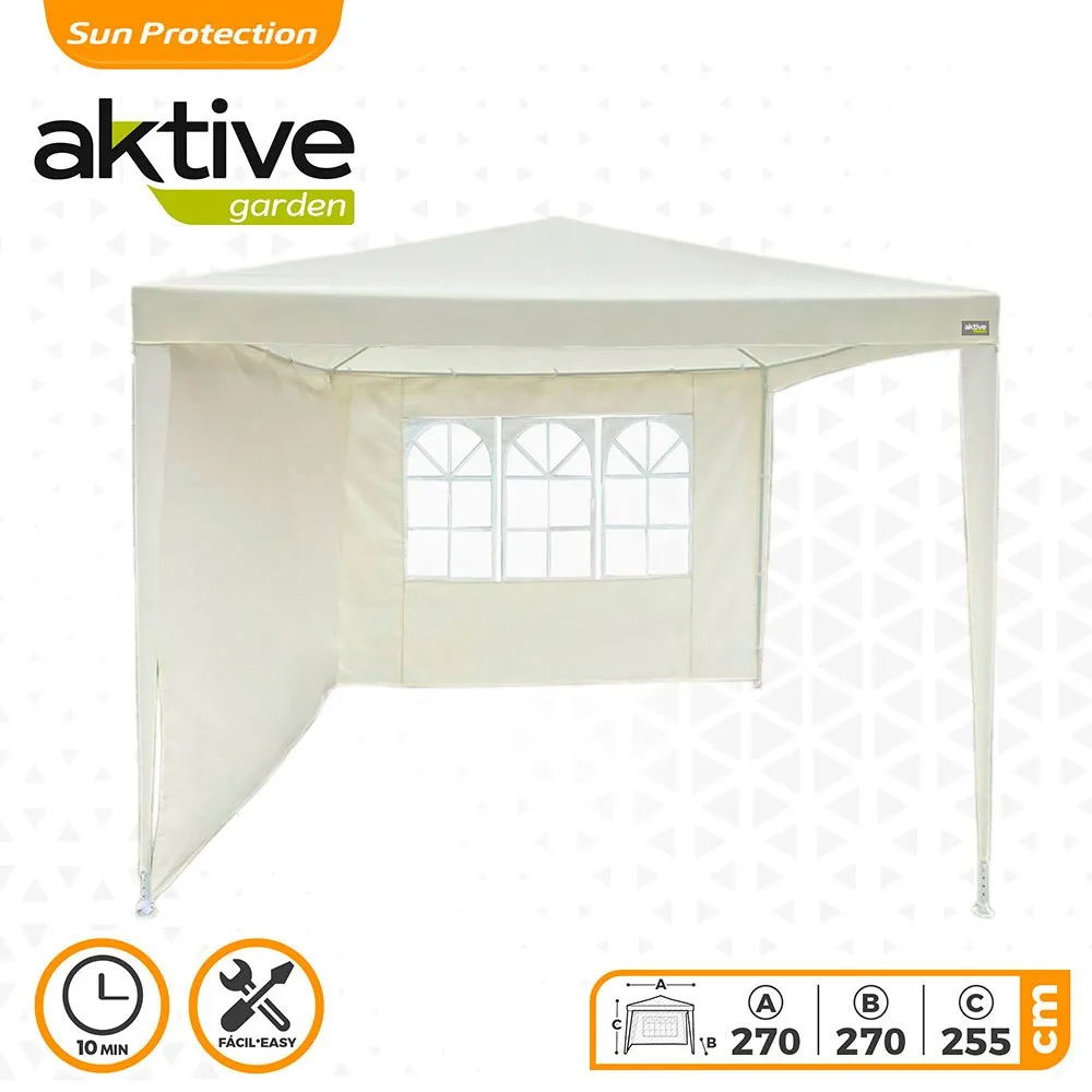 Aktive Trädgård Arbor 2.7 X 2.7 X 2.4 M unisex, Beige, 2.7 x 2.7 x 2.4m Aktive Trädgård Arbor 2.7 X 2.7 X 2.4 M unisex, Beige, 2.7 x 2.7 x 2.4m