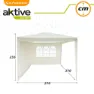 Aktive Trädgård Arbor 2.7 X 2.7 X 2.4 M unisex, Beige, 2.7 x 2.7 x 2.4m